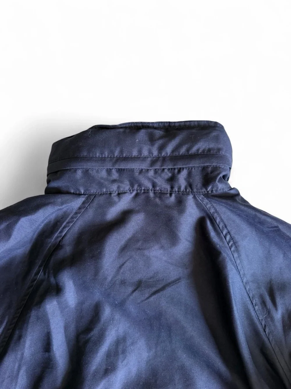 Landway Men's Medium NRA Embroidered Lightweight Windbreaker Jacket Navy Blue